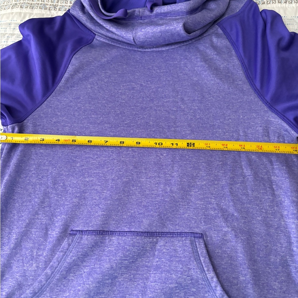 sweater small champion purple color says med but fits small - Picture 9 of 9